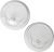 Tapa SIP PS para vasos 7oz Ø 73mm. blanca