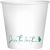 Vaso de cartón blanco 2.5oz 75 ml. 