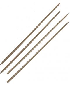 Pincho Brocheta recta de madera 25 cm