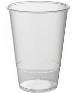 Vaso PP reutilizable Traslúcido