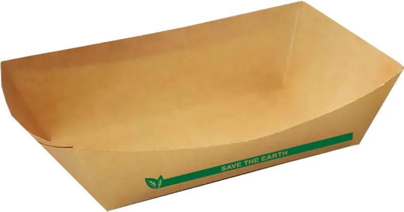 Barqueta grande de cartón para fritos