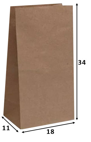 Bolsa americana 18x11x34