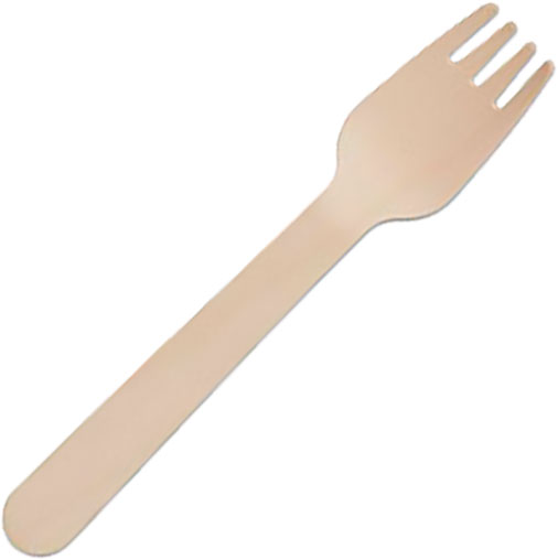 Tenedor de madera de 160 mm