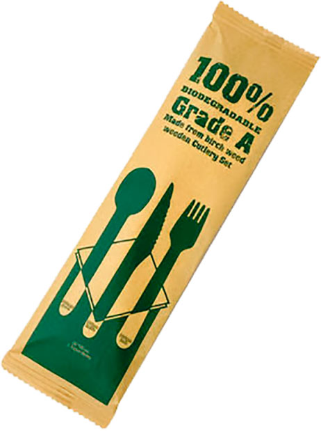 El Pack Incluye Todo lo que Necesitas: Tenedor, Cuchillo, Cuchara y Servilleta