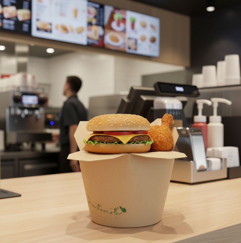 Envase multiusos Noodle cartón 12oz