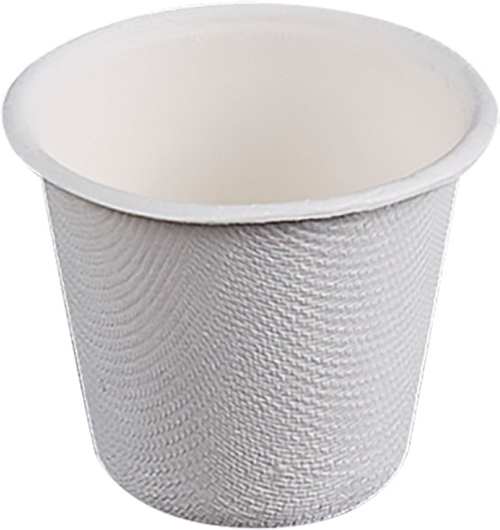 Vaso alto para salsas | Fibra de caña 120 cc.